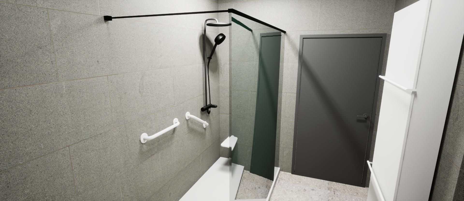 Douche veel gebruiksgemak